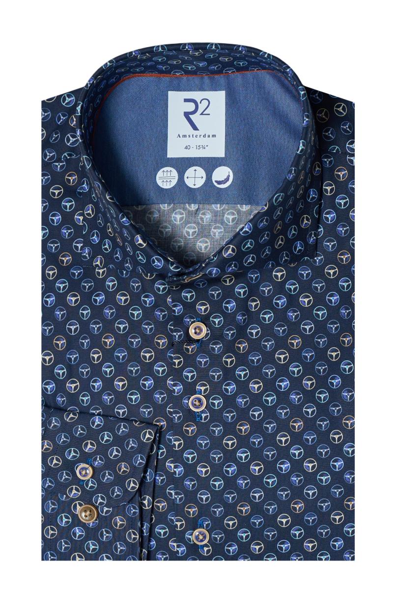 Сорочка R2 128.WSP.070/010-NAVY