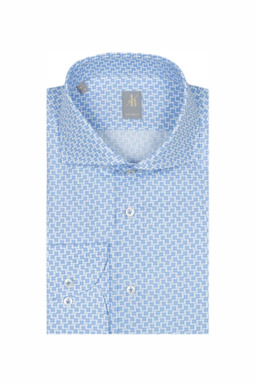 Фото рубашки Custom Fit Рубашка JACQUES BRITT, цвет голубой