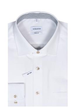 Фото рубашки Прямой силуэт Рубашка SEIDENSTICKER, цвет белый