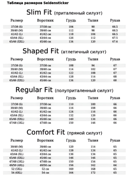Фото рубашки Shaped Fit Рубашка SEIDENSTICKER, цвет синий