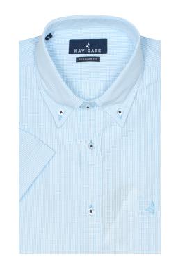Фото рубашки Прямой силуэт Рубашка NAVIGARE, цвет голубой